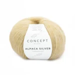 Katia Alpaca Silver 281 Elfenben-sølv
