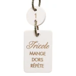 Go Handmade Strikkefisk Træ, 1-10