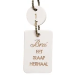 Go Handmade Strikkefisk Træ, 1-10