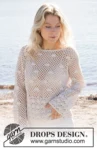 240-3 Shell Seeker Sweater by DROPS Design