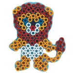 Hama Maxi stiftplade, transparent - Løve 8229