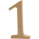Tal, MDF, 13cm, 1stk