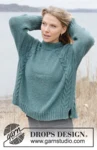 244-12 Emerald Lake Sweater by DROPS Design