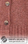 245-21 Copper River Cardigan by DROPS Design