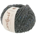 Lana Grossa Landlust Soft Tweed 90 05 Antracit meleret