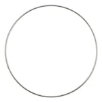HobbyArts Metalring, Sølv 20 cm