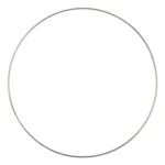 HobbyArts Metalring, Sølv 30 cm