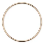 HobbyArts Metalring, Guld 7 cm