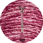 DMC Mouliné Light Effects E316 Metallisk lyng