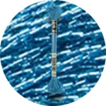 DMC Mouliné Light Effects E334 Lys indigo