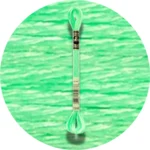 DMC Mouliné Light Effects E990 Neongrøn