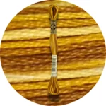 DMC Mouliné Spécial 25 Broderigarn, Farveskiftende 0111