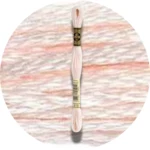 DMC Mouliné Spécial 25 Broderigarn 0819