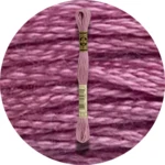 DMC Mouliné Spécial 25, Blå/Lilla nuancer 0316