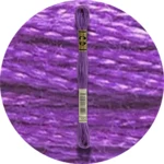 DMC Mouliné Spécial 25, Blå/Lilla nuancer 0552