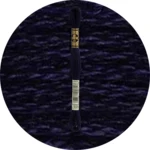 DMC Mouliné Spécial 25, Blå/Lilla nuancer 0939