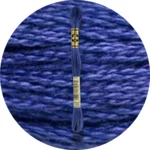 DMC Mouliné Spécial 25, Blå/Lilla nuancer 0158