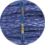 DMC Mouliné Spécial 25, Blå/Lilla nuancer 0322