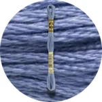 DMC Mouliné Spécial 25, Blå/Lilla nuancer 0160