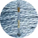 DMC Mouliné Spécial 25, Blå/Lilla nuancer 0932