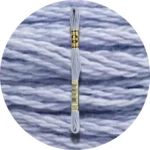 DMC Mouliné Spécial 25, Blå/Lilla nuancer 0159