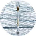 DMC Mouliné Spécial 25, Blå/Lilla nuancer 3753