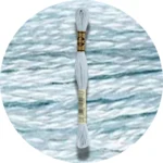 DMC Mouliné Spécial 25, Blå/Lilla nuancer 0775