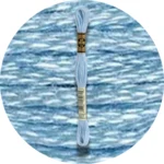 DMC Mouliné Spécial 25, Blå/Lilla nuancer 0827