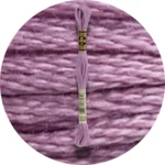 DMC Mouliné Spécial 25, Blå/Lilla nuancer 3836