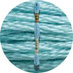 DMC Mouliné Spécial 25, Blå/Lilla nuancer 3766