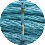 DMC Mouliné Spécial 25, Blå/Lilla nuancer 0597