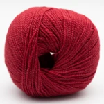 BC Garn Semilla Silkbloom GOTS 013 Kirsebær Rød