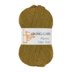 Viking Alpaca Liten Storm 735 Gulgrøn