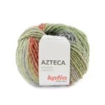 Katia Azteca 81 Lysegrøn-lyseviolet