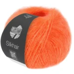 Lana Grossa Silkhair 207 Lakseorange