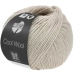 Lana Grossa Cool Wool Mélange 1491 Grége meleret