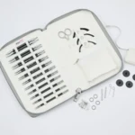 KnitPro Karbonz Normal Udskiftelige Rundpindesæt, Regal, 13 cm