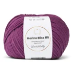LindeHobby Merino Bliss 115 24 Lilla