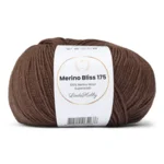 LindeHobby Merino Bliss 175 11 Mørkebrun