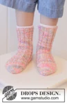 48-20 Lily Leaper Socks by DROPS Design