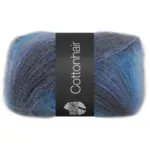 Lana Grossa Cottonhair 103 Mørk grå/jeansblå/gråblå/marine/antracit