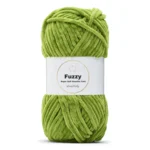LindeHobby Fuzzy Chenille 32 Græsgrøn