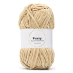 LindeHobby Fuzzy Chenille 08 Mørk beige