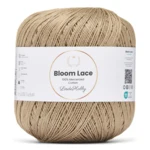 LindeHobby Bloom Lace Mercerized Cotton 40 Latte