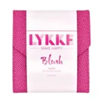 LYKKE Hæklenålesæt Blush, Magenta, 15 cm