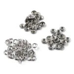 LindeHobby Trykknapper, 20 stk, 9.5 mm Rustfrit stål