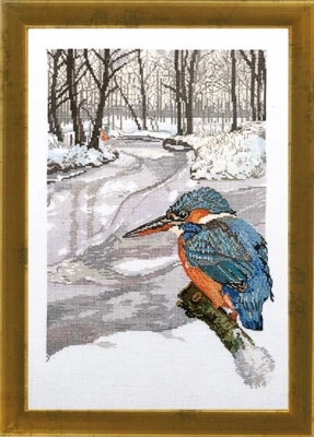Broderikit Isfugl R5350 47 x 34 cm