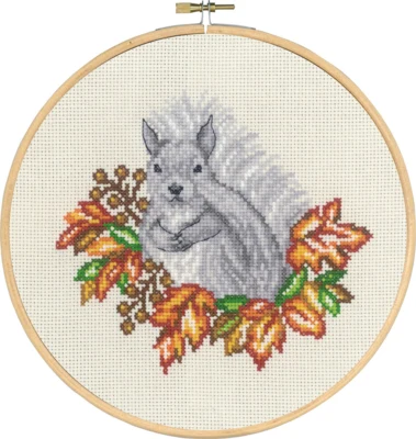 Broderikit Egern efterår m/5810/20 20 Ø cm