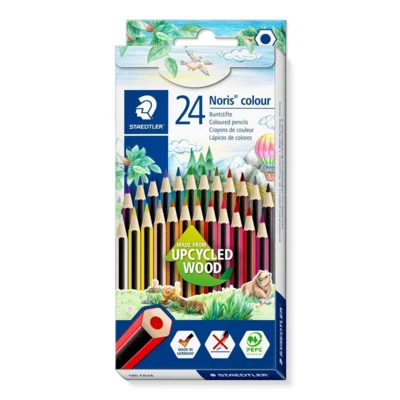 STAEDTLER Noris colour 185, farveblyanter, 24 stk
