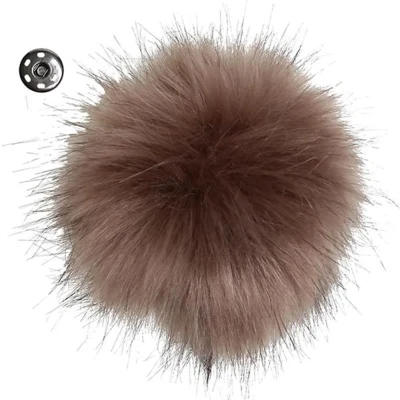 Go Handmade Pompon m. trykknap, 11 cm